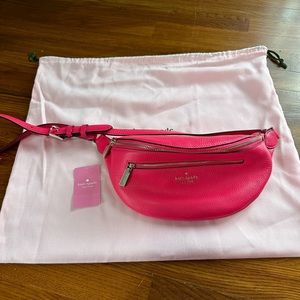 Hot pink kate spade bumbag